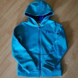 Under Armour Girl's Zipped Up Hoodie